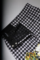 Multicolor Floral Print High Waist Pencil Cut Skirt