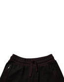 Maroon Cotton Sweatshorts Men Bermuda Shorts