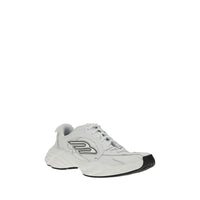 White Calf Leather Bos Taurus Athletic Sneakers
