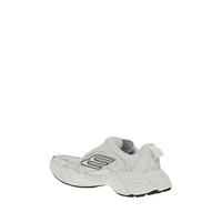 White Calf Leather Bos Taurus Athletic Sneakers