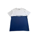 Blue Cotton Men T-Shirt