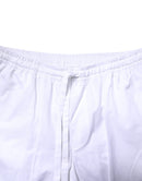 White Cotton Shirt Pants Pajama Set Sleepwear