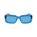 Blue Injected Sunglasses