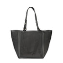 Black Polyester Women Handbag