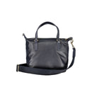 Blu Polyester Women Handbag