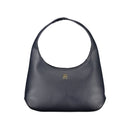 Blu Polyurethane Women Handbag