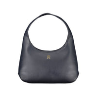 Blu Polyurethane Women Handbag