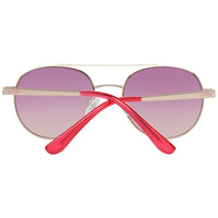 Rose Gold Metal Sunglasses