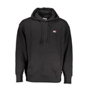 Black Cotton Men's Hoodie