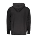 Black Cotton Men's Hoodie