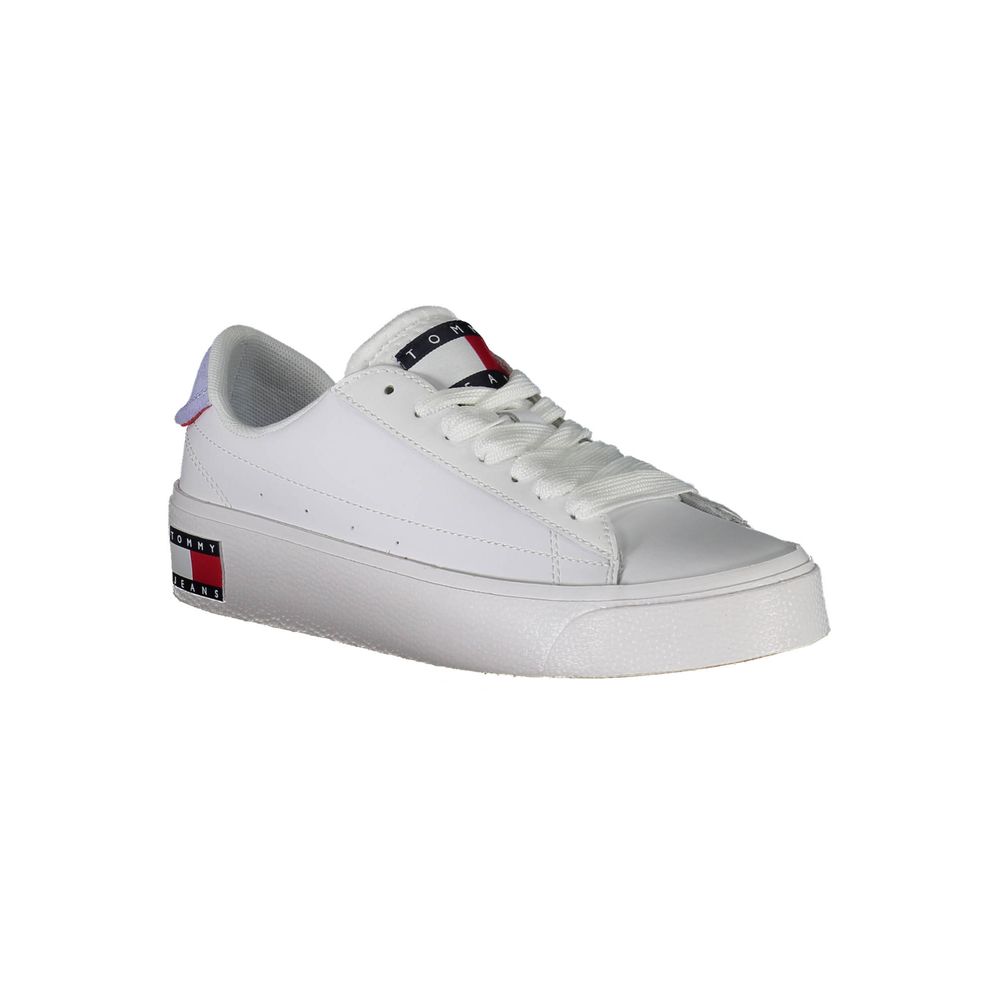 Bianco Leather Women Sneaker