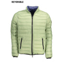 Green Nylon Men's Jacket
