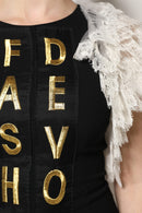 Black Fashion Devotion Embellish Mini Dress