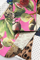 Multicolor Floral Patchwork Jacquard Jacket