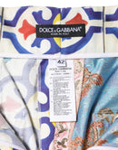 Multicolor High Waist Women Hot Pants Shorts