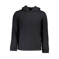 Black Cotton Men's Sweatshirt