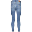 Azzurro Cotton Women's Skinny Jeans