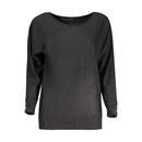 Black Viscosa Women Sweater