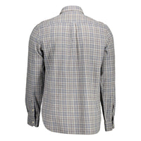 Gray Cotton Men's Shirt