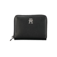 Nero Poliuretano Women Wallet