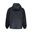 Blue Polyester Men's Jacket