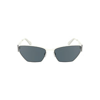 White Metal Women Sunglasses