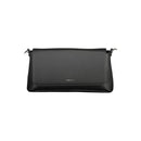 Black Polyester Women Handbag