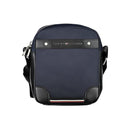 Blue Polyester Men's Shoulder Bag