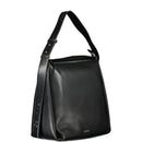 Black Polyester Woman Bag
