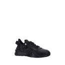 Black Calf Leather Bos Taurus Athletic Sneakers