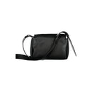 Black Polyester Women Shoulder Bag