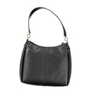 Black Polyester Women Shoulder Bag