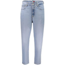 Azzurro Cotton Women's High-Waisted Jean