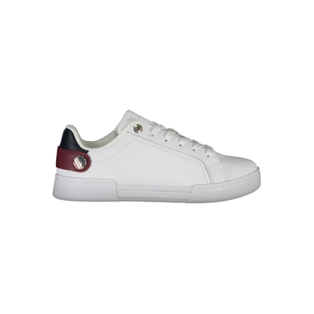 Bianco Polyurethane Women Sneaker