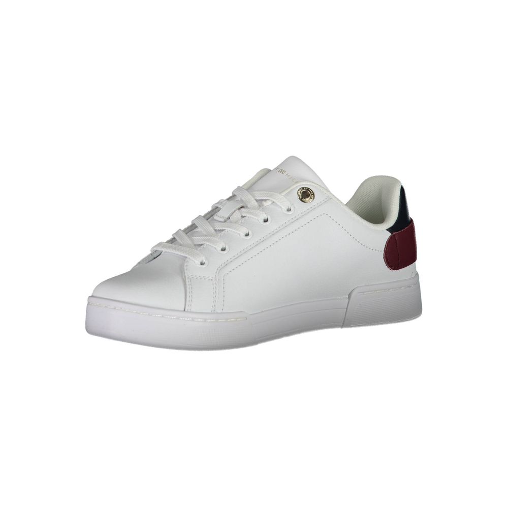 Bianco Polyurethane Women Sneaker