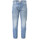 Blu Cotton Mens Jeans