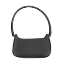 Black Polyurethane Women Handbag