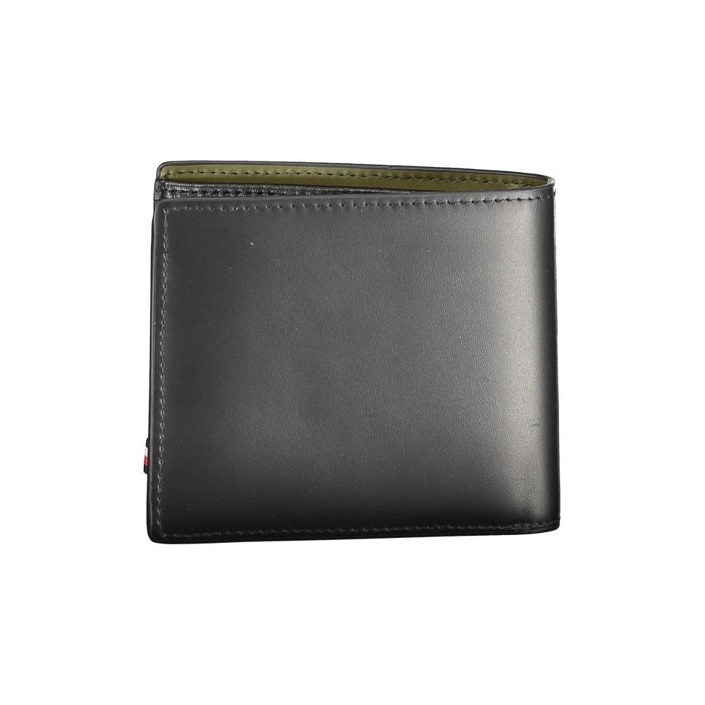Black Leather Men's Wallet