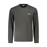 Black Cotton Men's Sweatshirt