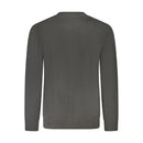 Black Cotton Men's Sweatshirt