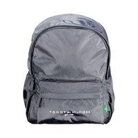 Blue Recycled Polyester Men's Backpack
