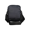 Blue Polyester Men's Shoulder Bag