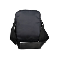 Blue Polyester Men's Shoulder Bag