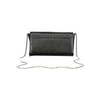 "Black Polyester Women Shoulder Bag"