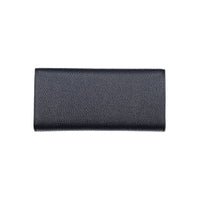 Blue Polyurethane Women Wallet