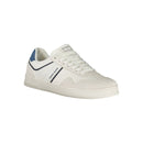 White Polyurethane Men's Sneaker