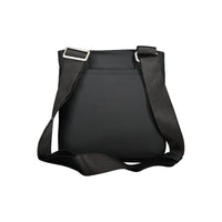 Black Polyurethane Women Shoulder Bag