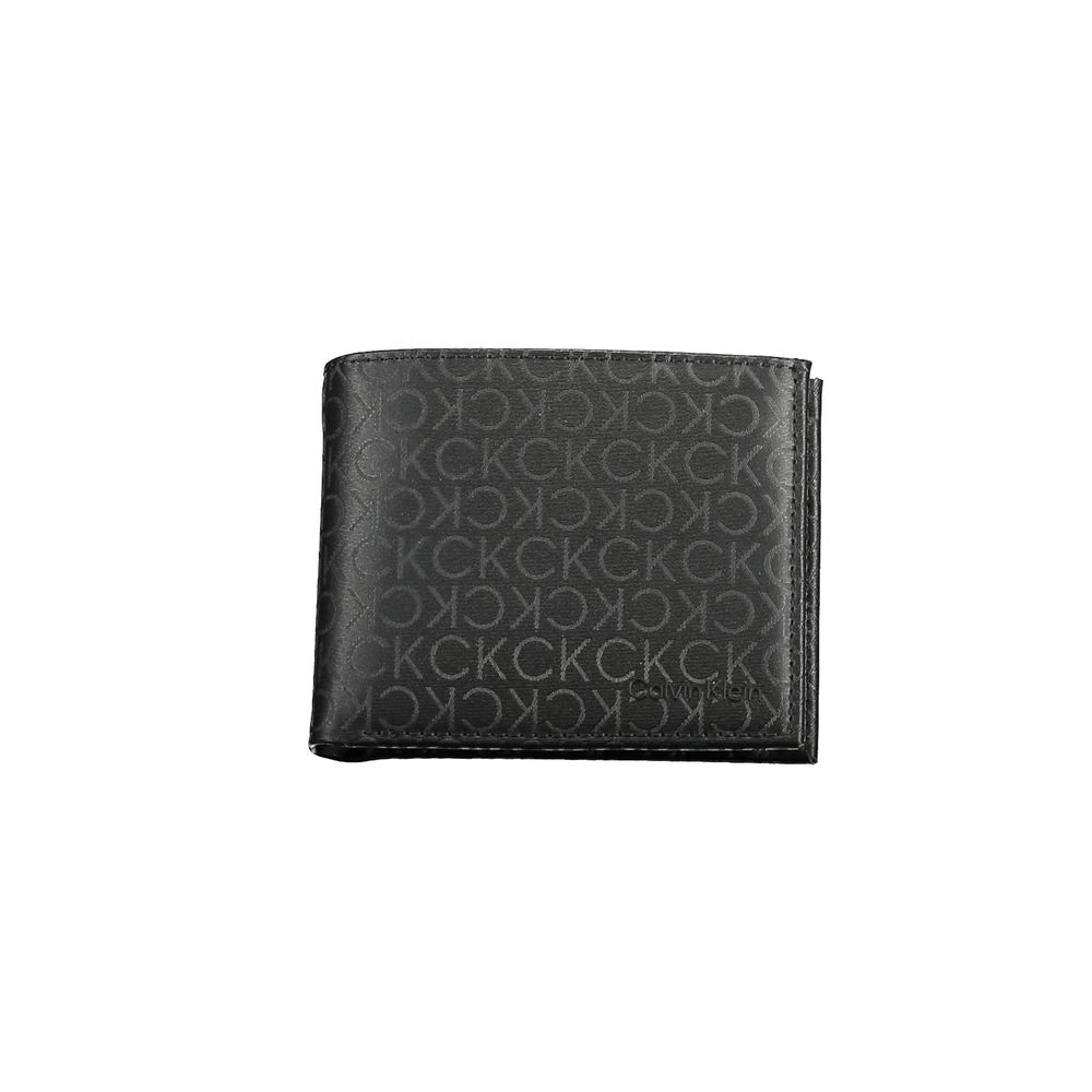 Nero Polyurethane Men Wallet