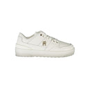 White Leather Women Sneaker