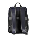 Blue Polyurethane Men's Backpack